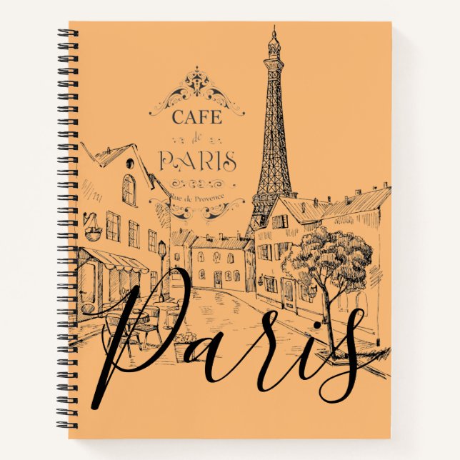 Café Paris Carnet (Devant)