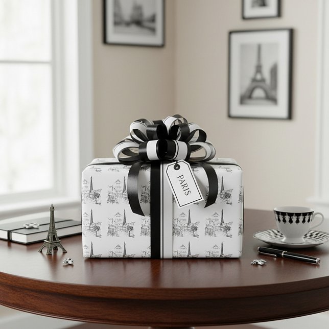 Café Paris Geschenkpapier (Von Creator hochgeladen)