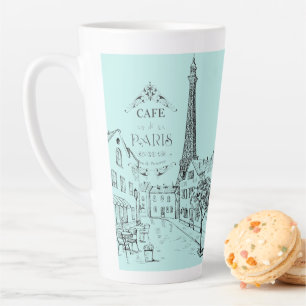 Café Paris Latte Mug