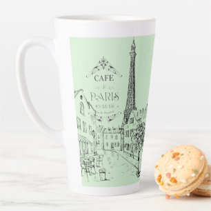 Café Paris Latte Mug
