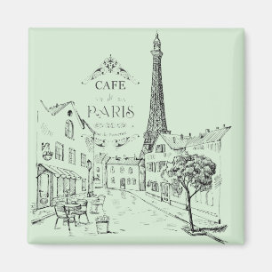 Café Paris Magnet