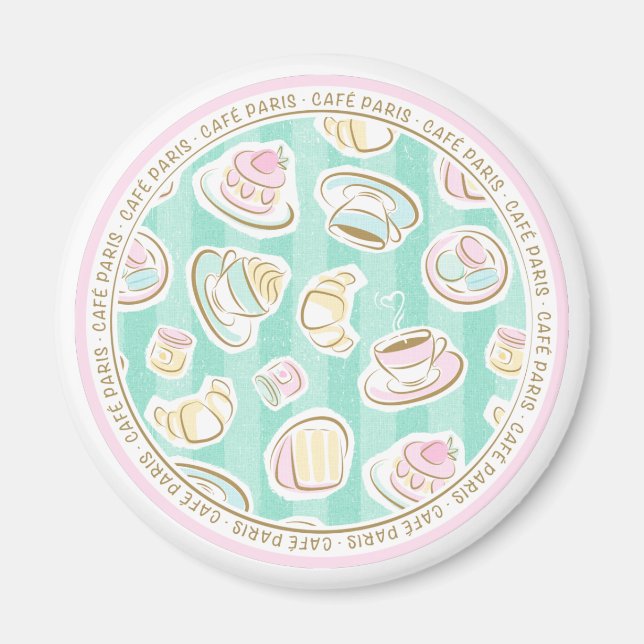 Café Paris Magnet (Vorne)