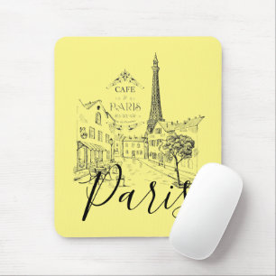 Café Paris Mouse Pad Mousepad