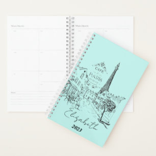 Café Paris personalisiert, benutzerfreundliches Ja Planer