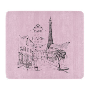Cafe Paris Schneidbrett Schneidebrett