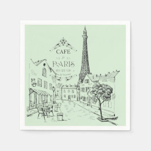 Cafe Paris Servietten