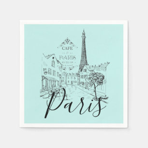 Cafe Paris   Servietten
