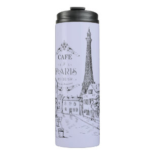 Cafe Paris Thermal Tumbler Thermosbecher