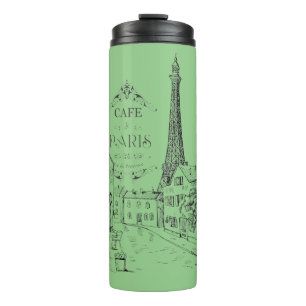 Cafe Paris Thermal Tumbler Thermosbecher