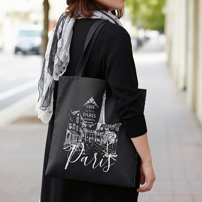 Cafe Paris Tragetasche Tasche (Von Creator hochgeladen)
