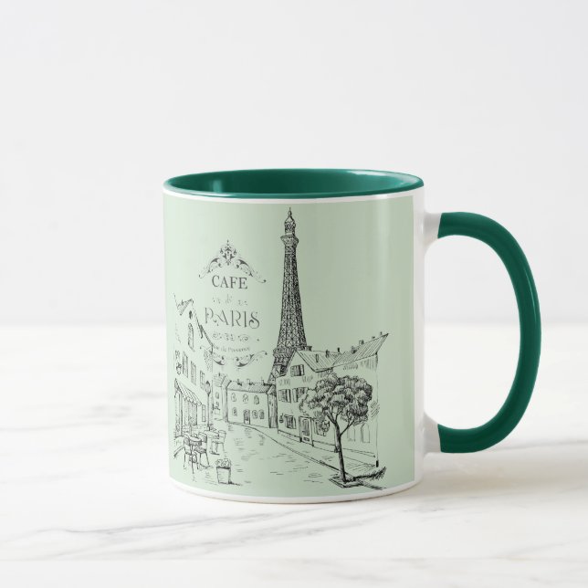 Cafe Paris Zwei-Tone-Tasse Tasse (Rechts)
