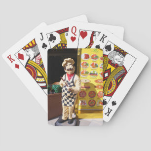 Cafe Pasa Kebap in Kemer. Truthahn Spielkarten