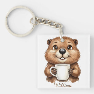 Café personnalisé Cozy Beaver Boisée Matin