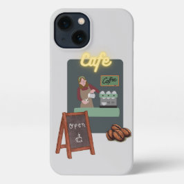 Cafe phone case iPhone hülle