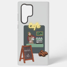Cafe phone case samsung galaxy hülle