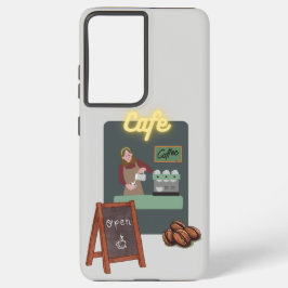 Cafe phone case samsung galaxy hülle