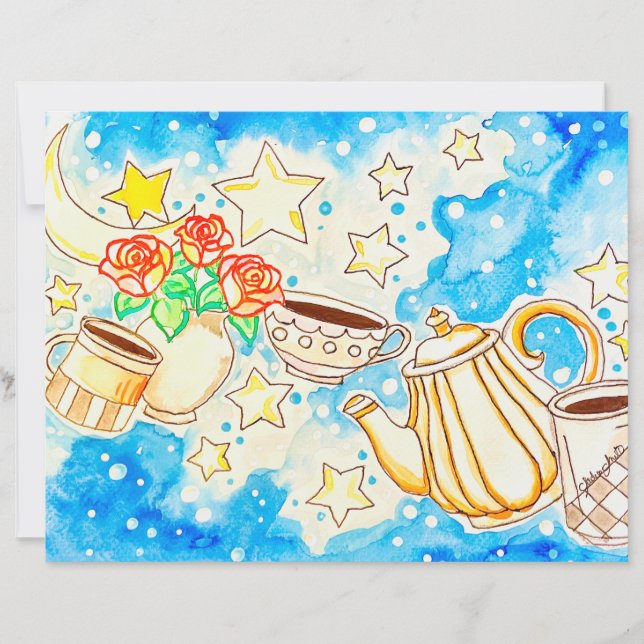 Cafe Plakat (Vorderseite)