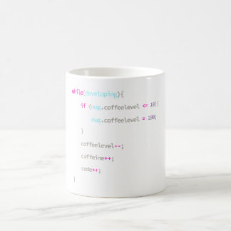 Café pour coder - la tasse du programmeur