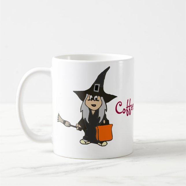 Café pour la tasse de sorcière (Gauche)