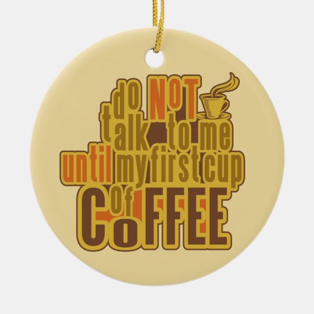 CAFÉ PREMIER ornement personnalisé (Devant)