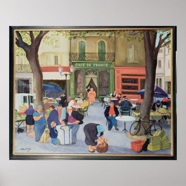 Café Provence Poster (Vorne)