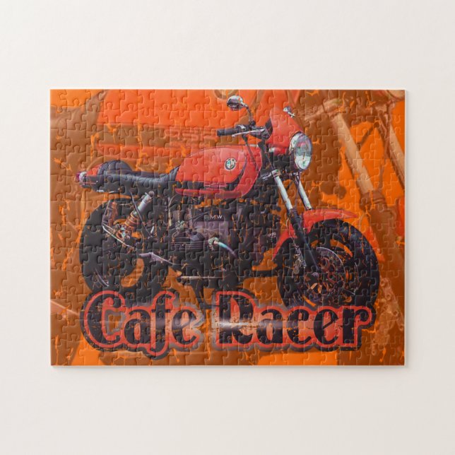 Cafe Racer Motorrad (Horizontal)