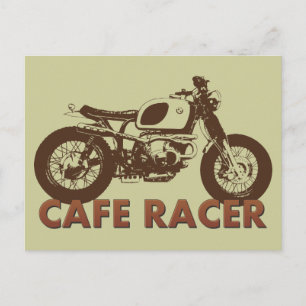 Cafe Racer Vintage Postkarte