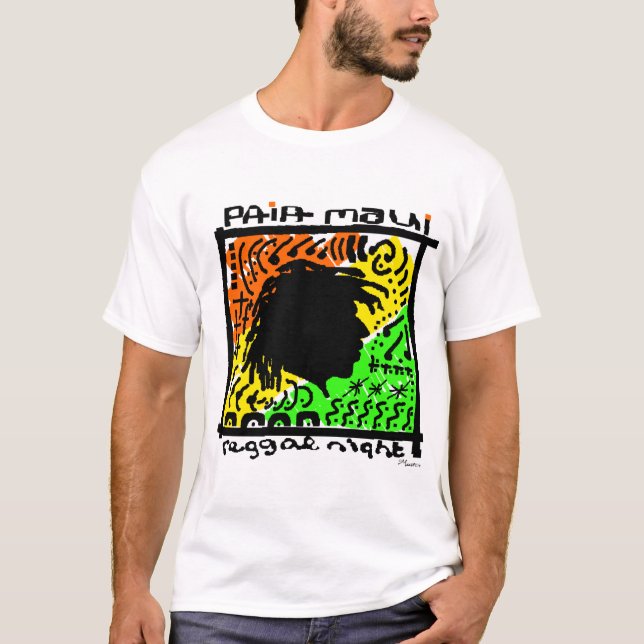 Cafe Reggae Night T-Shirt (Vorderseite)