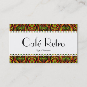 Café Retro (Scallope) Visitenkarte