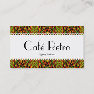 Café Retro (Scallope) Visitenkarte