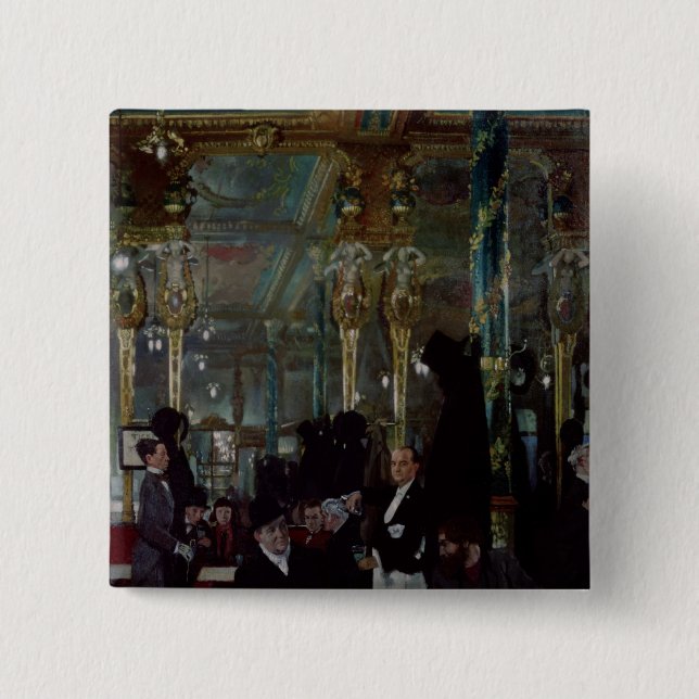 Café Royal, London, 1912 Button (Vorderseite)