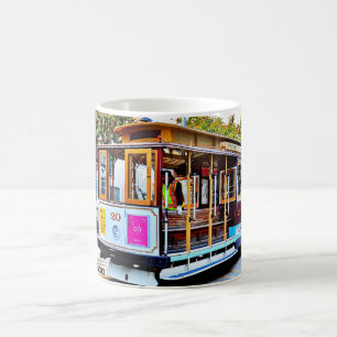 CAFÉ SAN FRANCISCO VOITURE SOUVENIR CAFÉ MUG