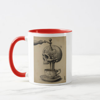 CAFÉ SKULL MUG
