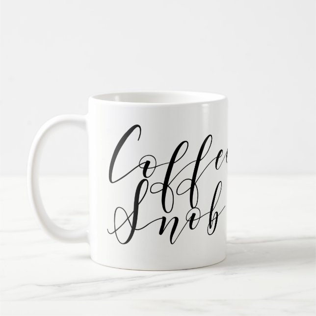 Café Snobs favori Café Mug (Gauche)