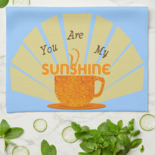 Café Sunshine Américain MoJo Serviettes de cuisine