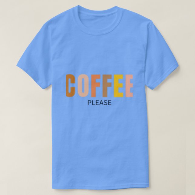 Café T-Shirt S'Il Vous Plaît (Design devant)