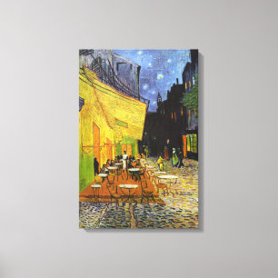 Café Terrace at Night by van Gogh Leinwanddruck