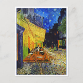 Café Terrace at Night by Van Gogh Postkarte