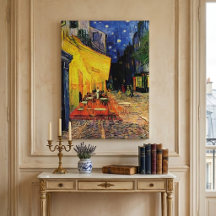 Café Terrace at Night by Vincent van Gogh