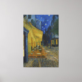 Café Terrace at Night by Vincent van Gogh Leinwanddruck