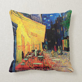 Cafe Terrace at Night, Vincent van Gogh, 1888 Kissen