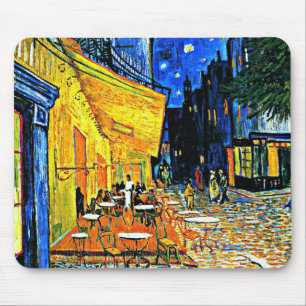 Cafe Terrace, berühmtes Gemälde von Vincent van  Mousepad