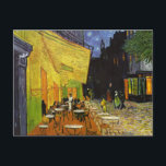 Café Terrace on Night Van Gogh Postcard Postkarte<br><div class="desc">Die großen Kunstwerke und Gemälde des postimpressionistischen Malers Vincent Van Gogh</div>