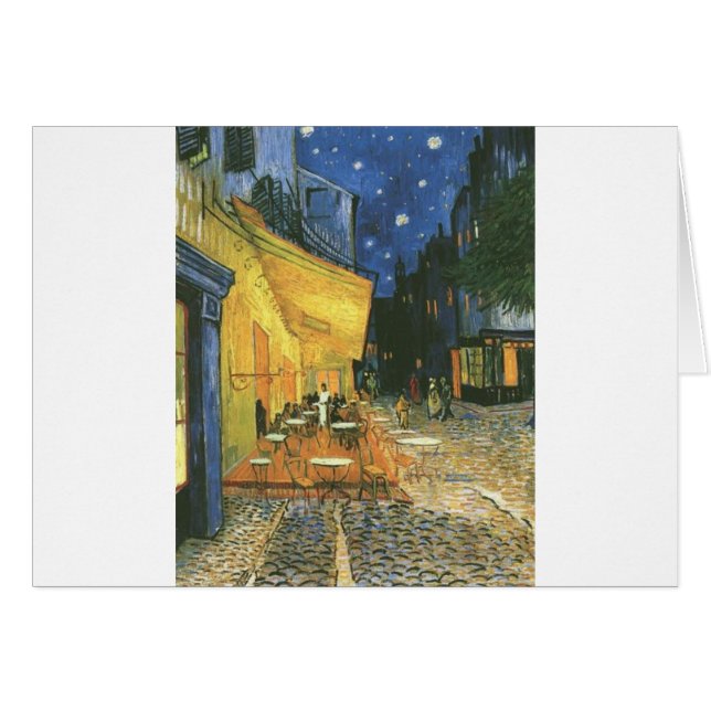 Cafe Terrace - Vincent van Gogh (Vorderseite (Horizontal))