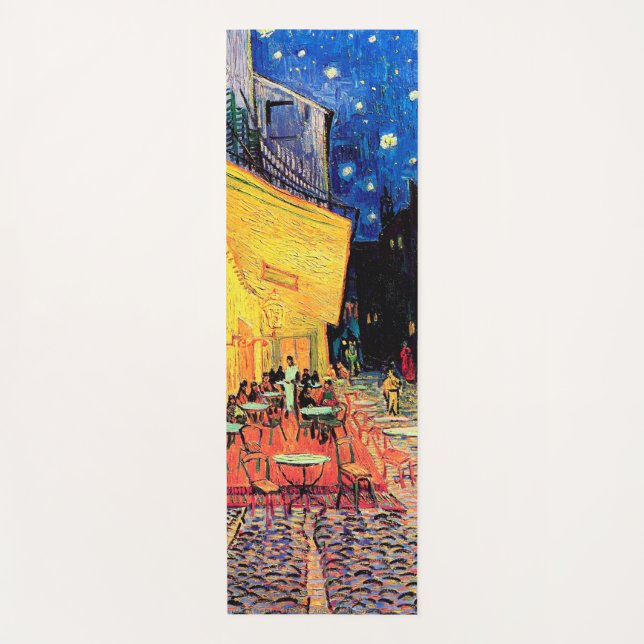 Café Terrasse am Abend, Vincent van Gogh Yogamatte (Vorderseite)