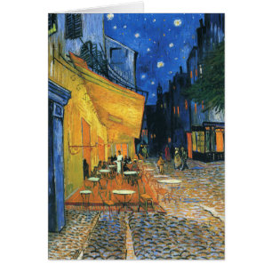 Café-Terrasse an Nachtvan- goghkarte