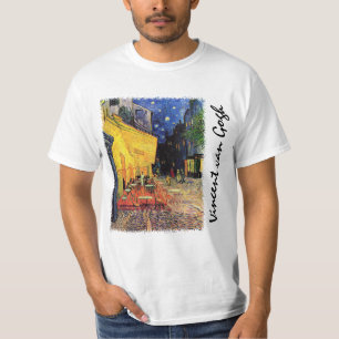 Cafe-Terrasse bei Nacht von Vincent van Gogh T-Shirt