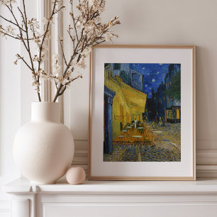 Café Terrasse   Vincent van Gogh Poster