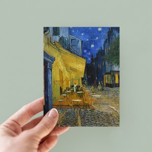 Café Terrasse Vincent van Gogh Postkarte
