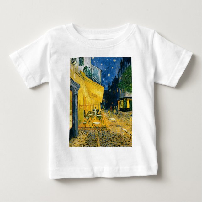 Café-Terrasse Vincent van Goghs |, Place du Forum Baby T-shirt (Vorderseite)